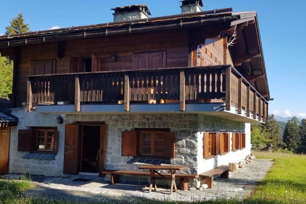 Chalet Wulli In Der Naehe Der Skianlagen 사보그닌 외부 사진