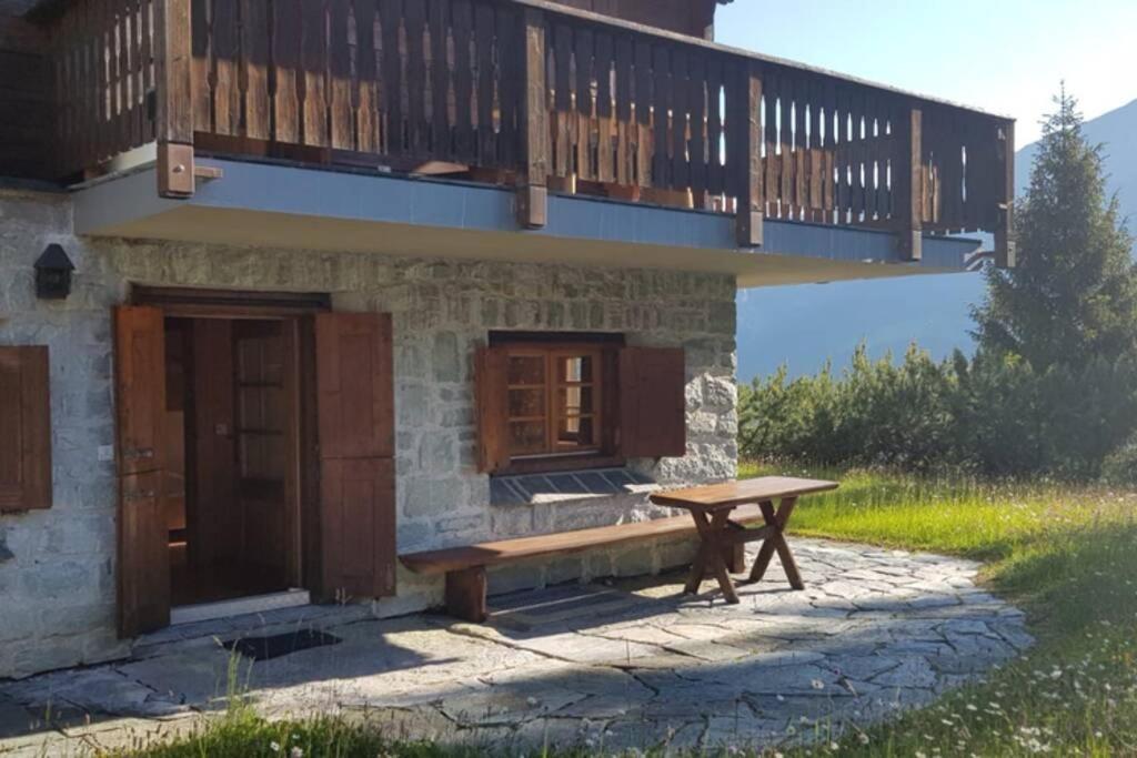 Chalet Wulli In Der Naehe Der Skianlagen 사보그닌 외부 사진